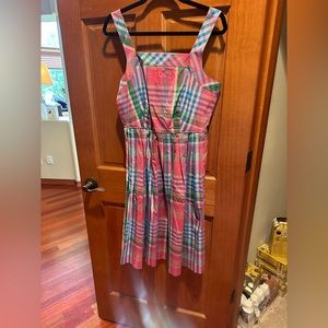 J. Crew Madras Dress